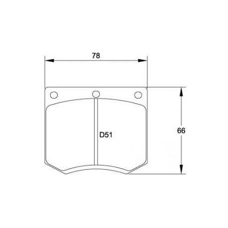 REMBLOKKEN MINTEX RACING M1144