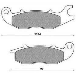 PADS FERODO MOTO