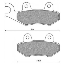 PLAQUETTES FERODO MOTO