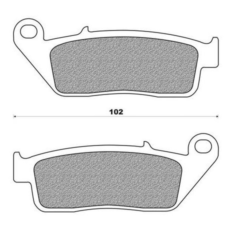 PLAQUETTES FERODO MOTO