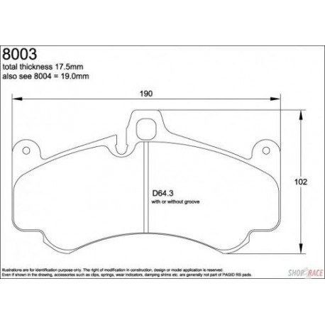 ENDLESS RACING PADS