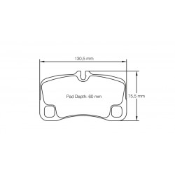 REMBLOKKEN PAGID RACING RSL1 8008