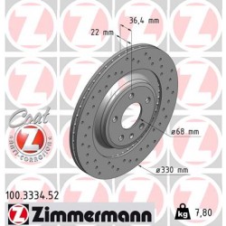 SCHIJF ZIMMERMANN AUDI SPORT Z