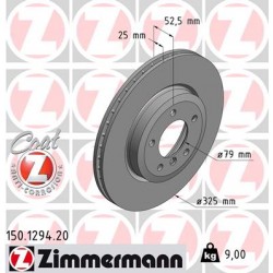 DISQUE ZIMMERMANN BMW Coat Z