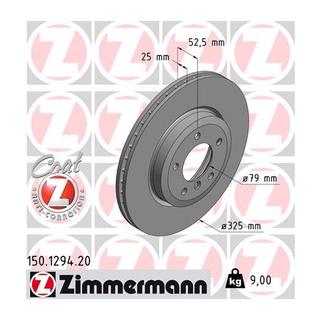 DISC ZIMMERMANN BMW Coat Z