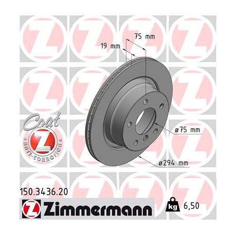 DISC ZIMMERMANN BMW Coat Z