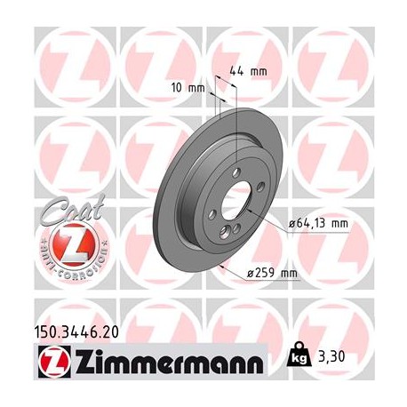 DISQUE ZIMMERMANN BMW Coat Z