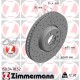 DISQUE ZIMMERMANN BMW SPORT Z GAUCHE