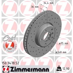 DISQUE ZIMMERMANN BMW SPORT Z GAUCHE