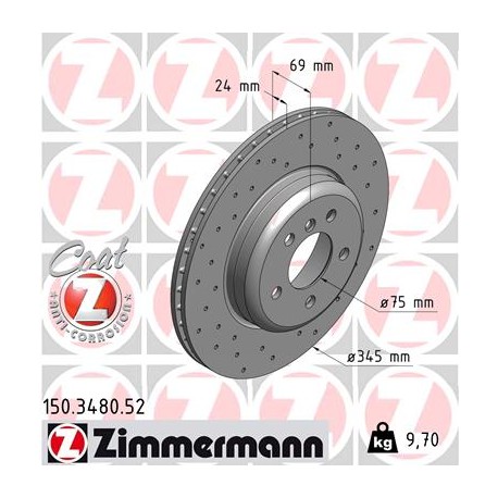 DISC ZIMMERMANN BMW SPORT Z