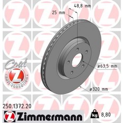 DISC ZIMMERMANN FORD/VOLVO Coat Z