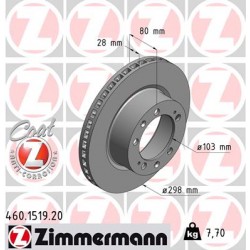 DISQUE ZIMMERMANN PORSCHE Coat Z