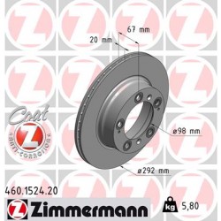 DISQUE ZIMMERMANN PORSCHE Coat Z