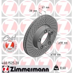 DISQUE ZIMMERMANN PORSCHE GAUCHE  Coat Z