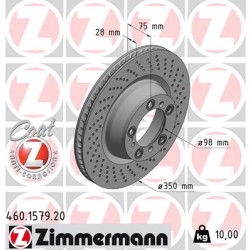 SCHIJF ZIMMERMANN PORSCHE RECHTS  Coat Z