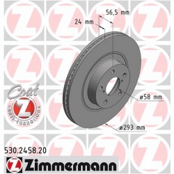 DISC ZIMMERMANN SUBARU/TOYOTA Coat Z