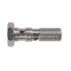 BANJO SCREW DOUBLE JIC3/8X24 STAINLESS STEEL