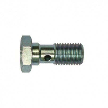 BANJO SCREW SINGLE JIC3/8X24 STEEL CADMIE