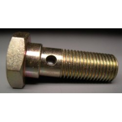 BANJO SCREW SINGLE FOR BANJO 7/16 JIC3/8X24 STEEL CAD