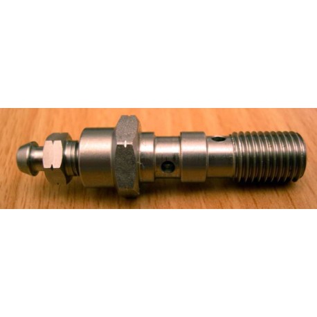 BANJO SCREW DOUBLE WITH BLEED SCREW M10X100 STEEL