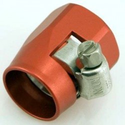 KLEMBEUGEL 12.6MM ALU ROOD