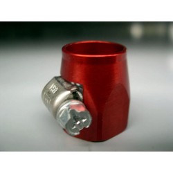 KLEMBEUGEL 15.5MM ALU ROOD