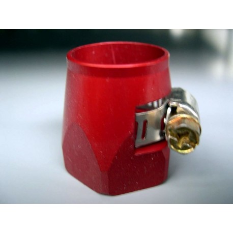 KLEMBEUGEL 20.7MM ALU ROOD