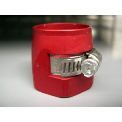 CLAMP 25.0MM ALU RED