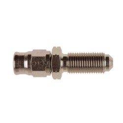 EMBOUT MALE CONVEXE PASSE-CLOISON JIC3/8X24 ALU