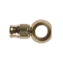 EMBOUT BANJO DROIT 12MM POUR FLEXIBLE DASH4 ACIER