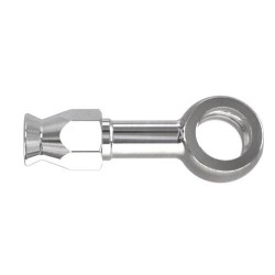 EMBOUT BANJO DROIT 7/16 POUR FLEXIBLE DASH3 CHROME