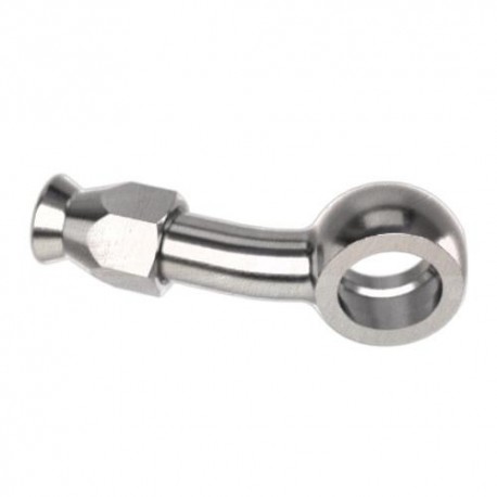 BANJO END TIP 20° 08MM FOR HOSE DASH3 STAINLESS STEEL