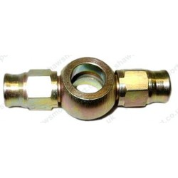 BANJO END TIP DOUBLE 10MM STEEL