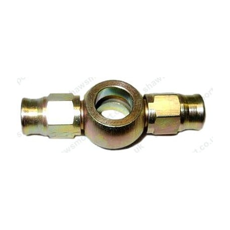 BANJO END TIP DOUBLE 10MM STEEL