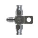 EMBOUT 3 VOIES TE FIXABLE 1 MALE CONVEXE JIC3/8X24 INOX