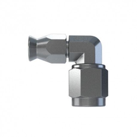 EMBOUT FEMELLE CONCAVE COUDE 090° FIXE JIC3/8X24 INOX