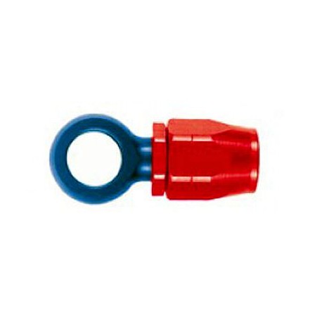 BANJO STRAIGHT END TIP 14MM FOR HOSE DASH6 ALU