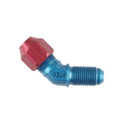 EMBOUT 45° MALE JIC9/16X18 ROHR10 ALU