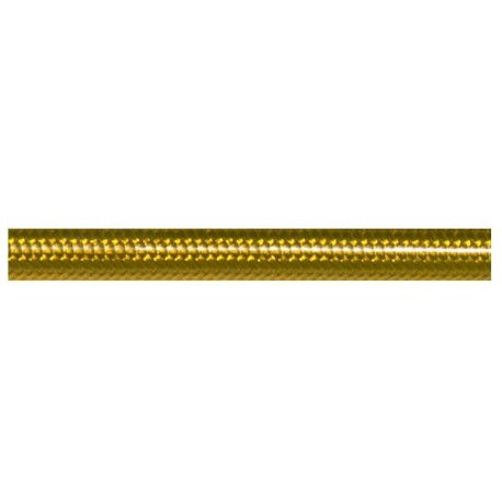 FLEXIBLE TEFLON DANS TRESSE INOX GAINE JAUNE