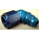 RACCORD 2 VOIES COUDE 090° 1 FEMELLE CONCAVE 1 MALE CON