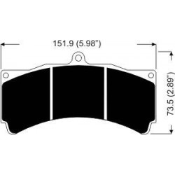 CL BRAKES RC8 RACING REMBLOKKEN