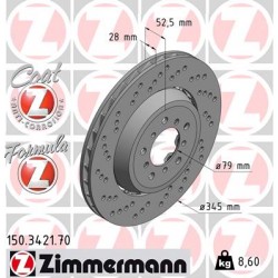 DISC ZIMMERMANN BMW FORMULA Z LEFT  Coat Z