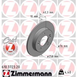 DISQUE ZIMMERMANN VOLVO Coat Z