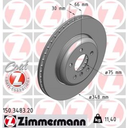 DISC ZIMMERMANN BMW Coat Z