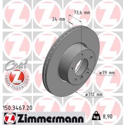 DISQUE ZIMMERMANN BMW Coat Z