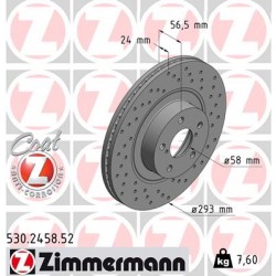 SCHIJF ZIMMERMANN SUBARU/TOYOTA SPORT Z