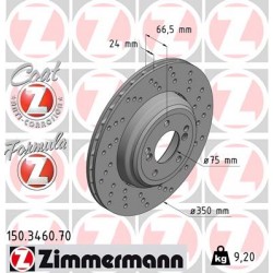 DISC ZIMMERMANN BMW FORMULA Z RIGHT  Coat Z