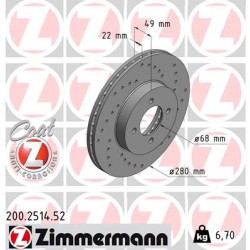 DISQUE ZIMMERMANN NISSAN SPORT Z