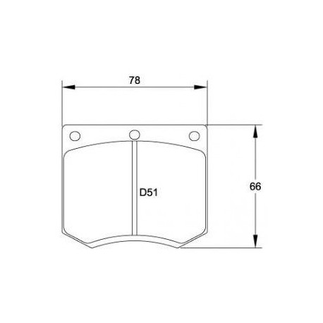 REMBLOKKEN MINTEX RACING M1155