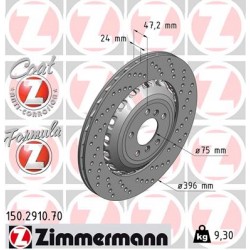 SCHIJF ZIMMERMANN BMW FORMULA Z RECHTS  Coat Z